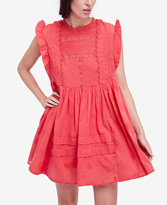 Free People Nobody Like You Cotton Peasant Dress | Macys (US)