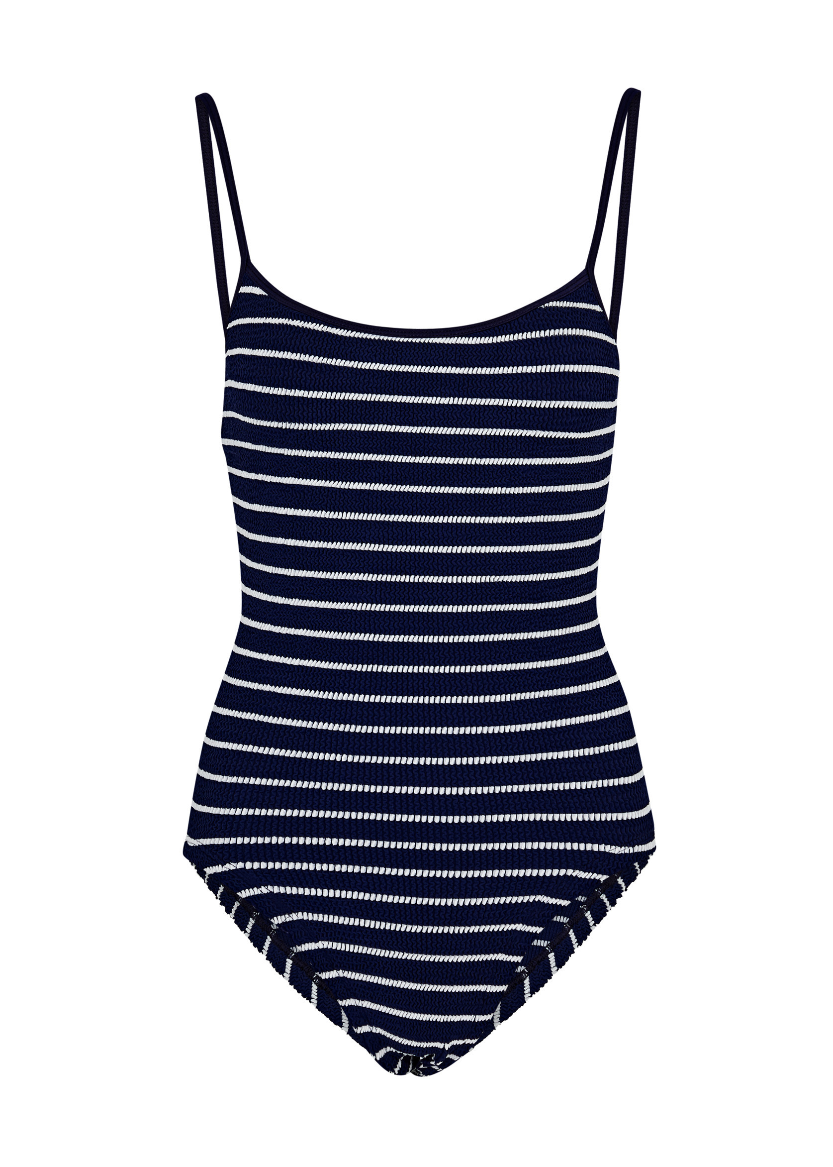 Pamela striped seersucker swimsuit | Harvey Nichols