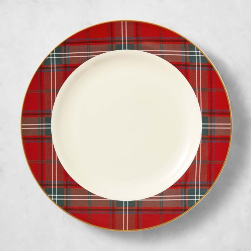 Red Tartan Charger Plate | Williams-Sonoma