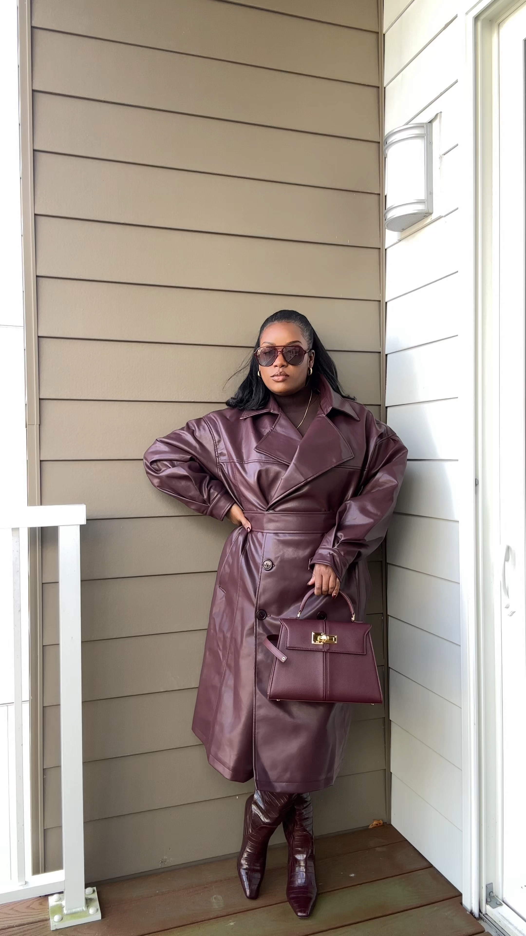 Affordable Cardi B inspired Burgundy leather Jacket look jacket from fashion nova but linking similar looks

#LTKStyleTip #LTKMidsize #LTKPlusSize