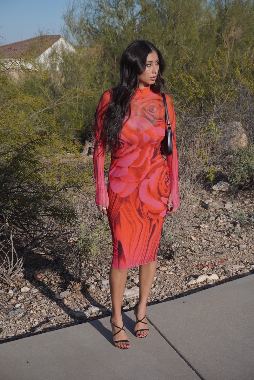 Dress
Spring dress
Midi dress 
Curve hugging dress
Date night outfit 
Shoulder bag
Sandals

#LTKootd #LTKOver40 #LTKBeauty