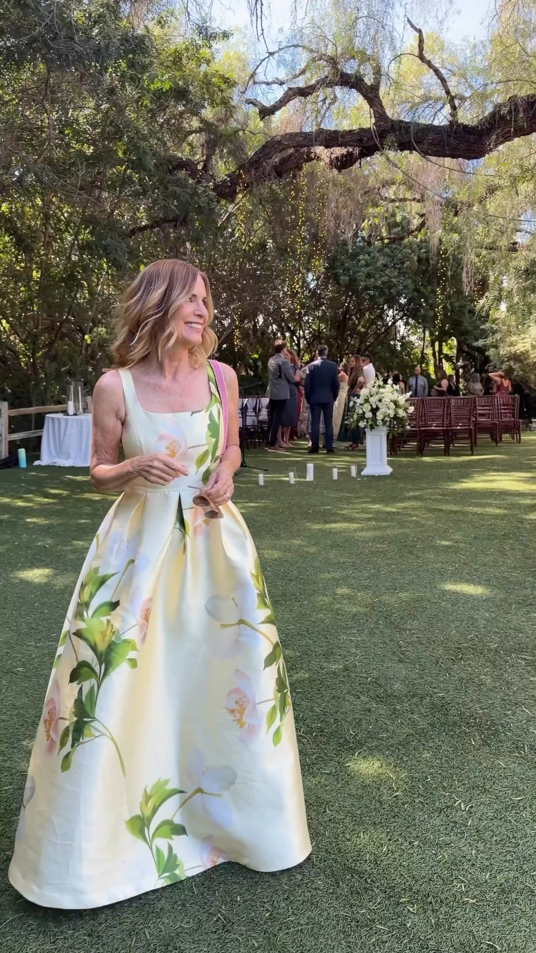 This wedding guest dress was so good I had to share again! 

Feeling a little extra fancy in this butter yellow wedding guest dress 💛 and yes… it has pockets!
Something about getting dressed up for a wedding just feels so fun. Pretty dress, sunshine, a little celebration… I’m all in. I did size up one size in this one.

Do you love dressing up for weddings or are you more of a casual girl?

And real question… are pockets in a dress still the best surprise ever?

#womenover50 #over50style #midlifefashion #weddingguestdress


#LTKootd #LTKWedding #LTKOver40