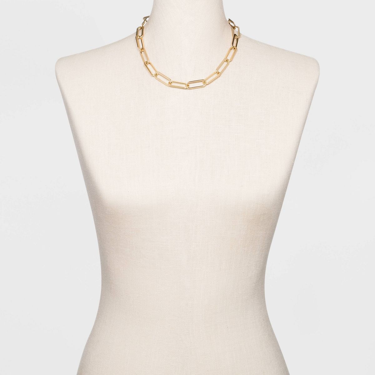 SUGARFIX by BaubleBar Link Chain Statement Necklace - Gold | Target