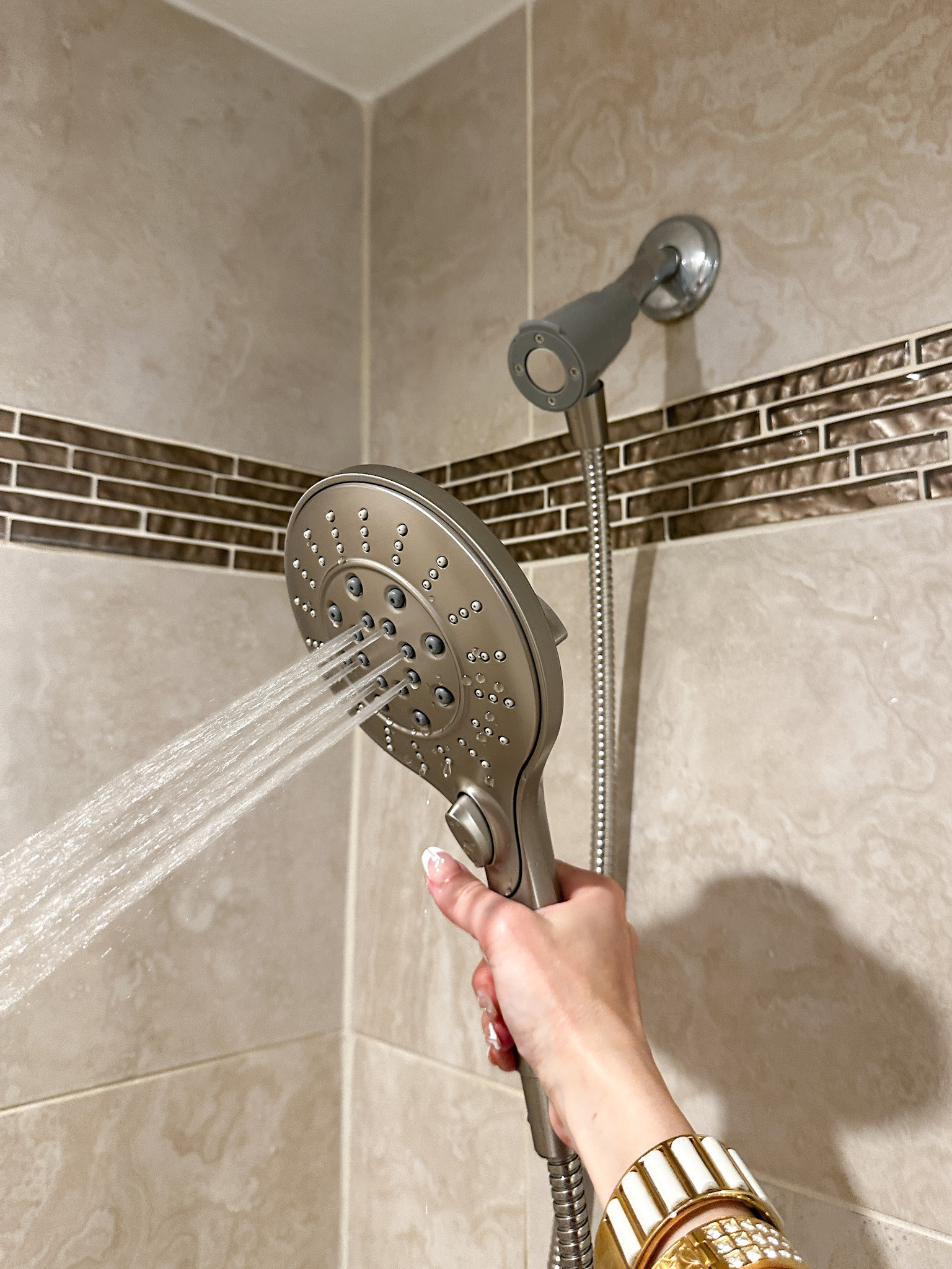 Upgrade your shower experience 🚿✨ with the Moen Engage six-function removable handheld showerhead! Designed with multiple spray settings and flexible handheld convenience, it helps create a more comfortable and personalized shower routine every day 💖🏡. Perfect for relaxing rinses, family use, and making everyday moments feel a little more luxurious 👀✨. Trust me, this is one bathroom upgrade you'll appreciate daily 💕

#showerhead #moen #bathroomupgrade #homeessentials #homedecor #bathroominspo #modernliving #selfcare #homestyle #dailycomfort #homeimprovement #housegoals #luxuryliving #bathroomdesign #ltkhome #ltkfinds #musthave #homeupgrade #relaxation #everydayluxury 

 