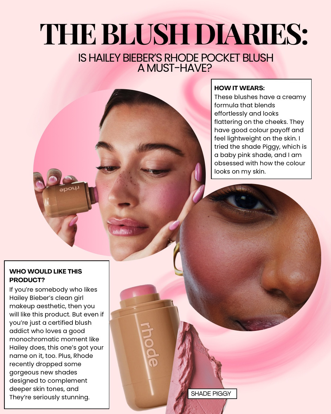 I tested one of 2024’s most hyped launches: Hailey Bieber’s Rhode Pocket Blush. Is it worth the buzz? I’ve got swatches, honest thoughts, and whether it deserves a spot in your makeup collection. Read the full review now on forevermursal.com (link in bio)!

#LTKbeauty #LTKcanada