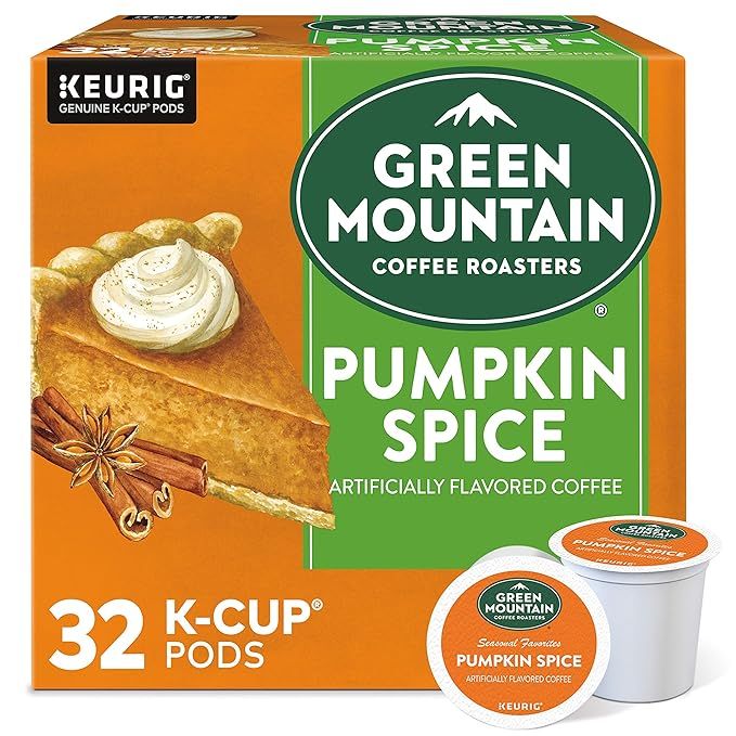Amazon.com: Green Mountain Coffee Roasters Seasonal Selections Pumpkin Spice, Keurig Single-Serve... | Amazon (US)