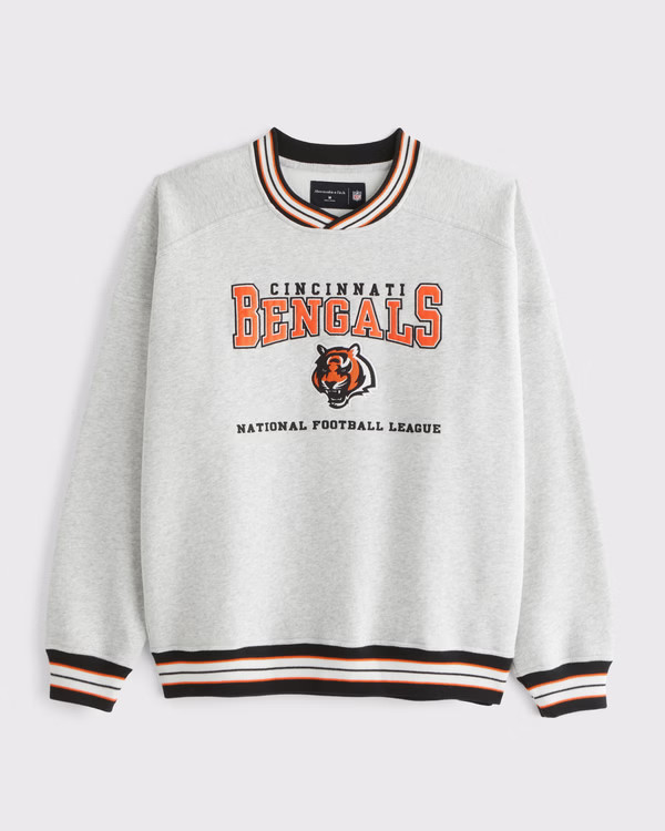 Cincinnati Bengals Graphic Crew Sweatshirt | Abercrombie & Fitch (US)
