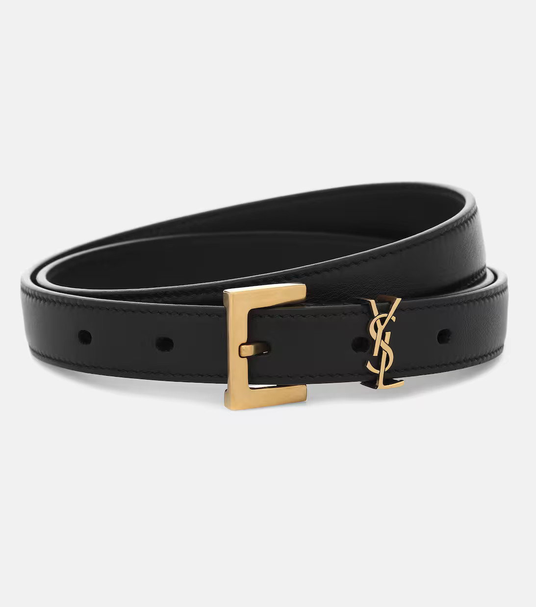 Cassandre slim leather belt | Mytheresa (UK)