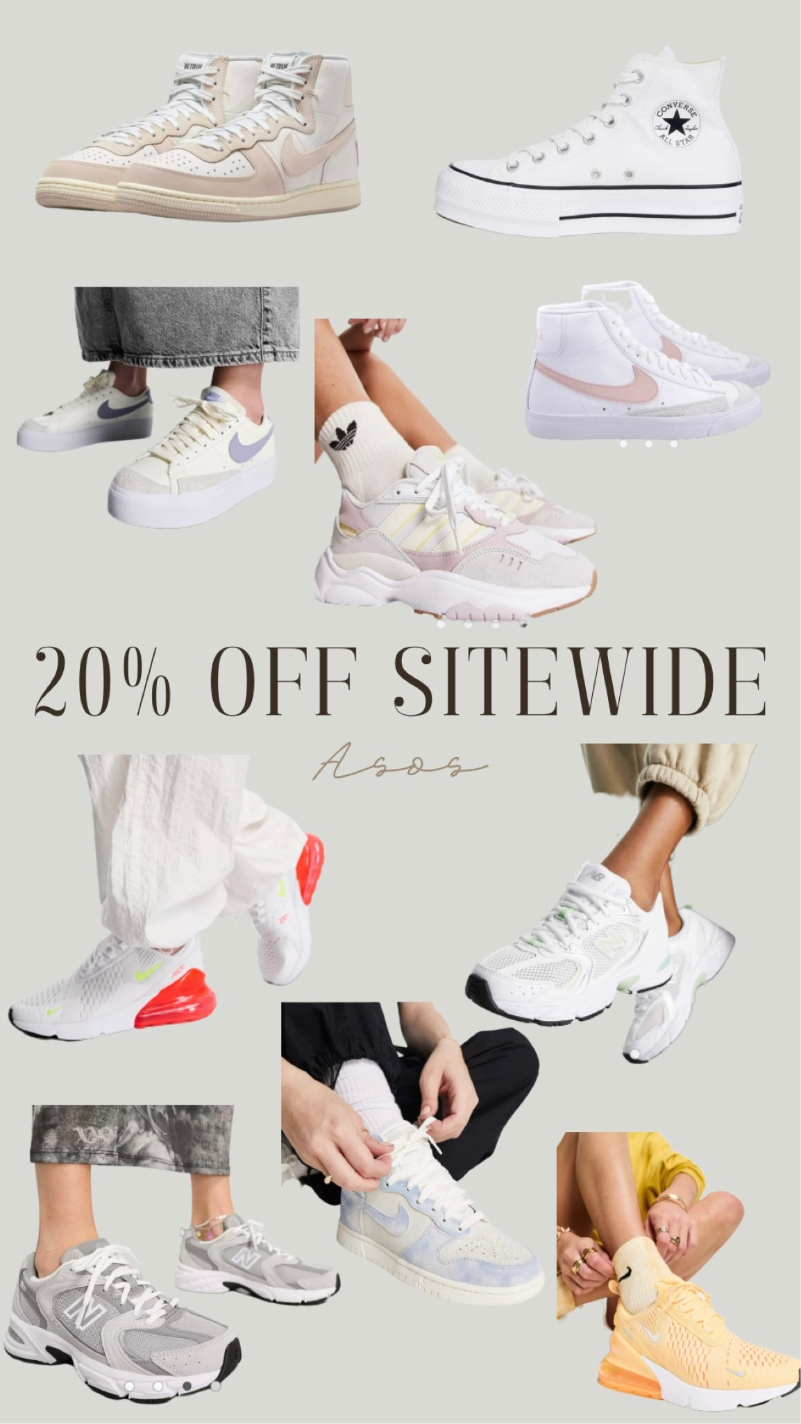CUTEST SHOES 20% OFF

#LTKfitness #LTKSale #LTKFind