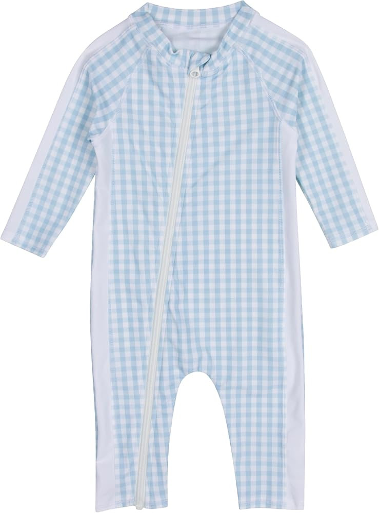 SwimZip Boys' Long-Sleeve UPF 50+ Swimsuit for Baby, Toddler, & Little Boys | Amazon (US)