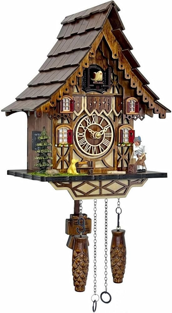 Cuckoo Clock | Black Forest Style Wall Decor | Gift Box | Amazon (US)