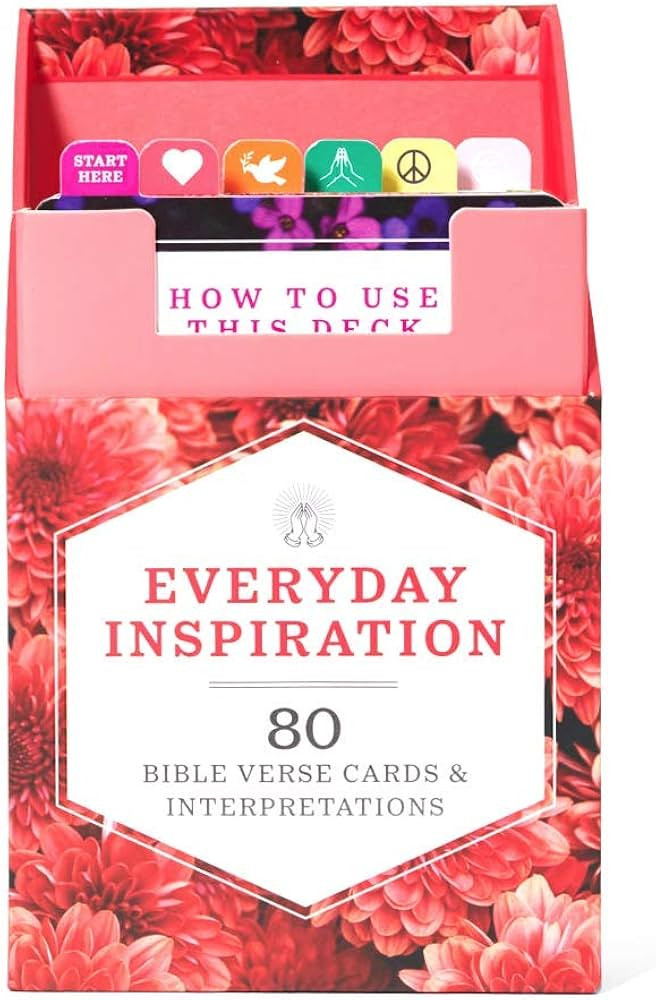 Woman's Day Everyday Inspiration: 80 Bible Verse Cards for Renewing Hope, Finding Peace, and Upli... | Amazon (US)
