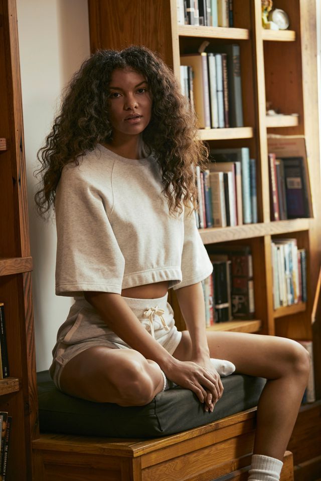 Out From Under Deja Short Sleeve Sweatshirt | Urban Outfitters (US and RoW)
