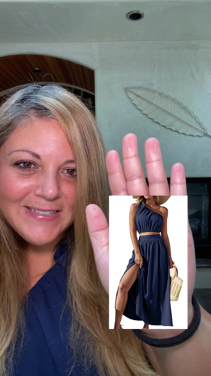 So who remembers school starting after Labor Day? I sure do, we need longer summer vacations. ☀️🤩 
About this Item
• Sized Guide: S=US 4-6,M=US 8-10,L=US 12-14,XL=US 16-18. Women's 2 Piece Outfit with a tube crop tops and long skirt. Easy to dress up or down, you can wear the pieces separately, which make you more sexy and charming.
• Solid color, one shoulder top, tube top, crop top, long skirt, swing flowy long dress for women..
Soft and lightweight to wear in summer and spring.The floral dress is perfect to pair with your favorite t-shirts, high heels, sandals, sneaker and so on.
• Cute and casual style, floral print one shoulder ruched cropped bandeaux blouse with high waist elastic maxi skirt.and wearing length is a maxi or a midi, it depends on your height and the size you purchase.
• The fashion 2 piece dresses is suit for any occasions, casual daily/ home/ hang out/ lounging/ shopping/ vacation/ holiday/ travel/ weekend/ night out/ clubwear/ party/ date/ fashion photoshoot/ chic street wear.
• Hand wash/ Machine wash.  • For size reference I am 5’6; 180lbs; 38DDD; wearing a size XL. I would say this runs big, so definitely size down. #lifestyleswiththepeas #foryou #foryoupage #vlog #fashionvlog #midsize #midsizefashion #curvy #curvyfashion #amazon #amazonfinds #amazonfashion #2pieceset #vacationoutfits 

#LTKmidsize #LTKtravel #LTKcurves