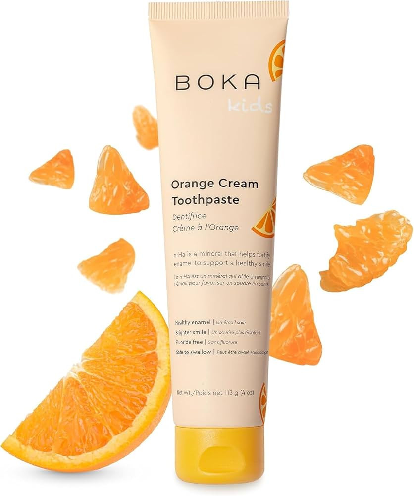 Boka Fluoride Free Toothpaste Nano Hydroxyapatite, Helps Remineralize, Appropriate for Sensitive ... | Amazon (US)