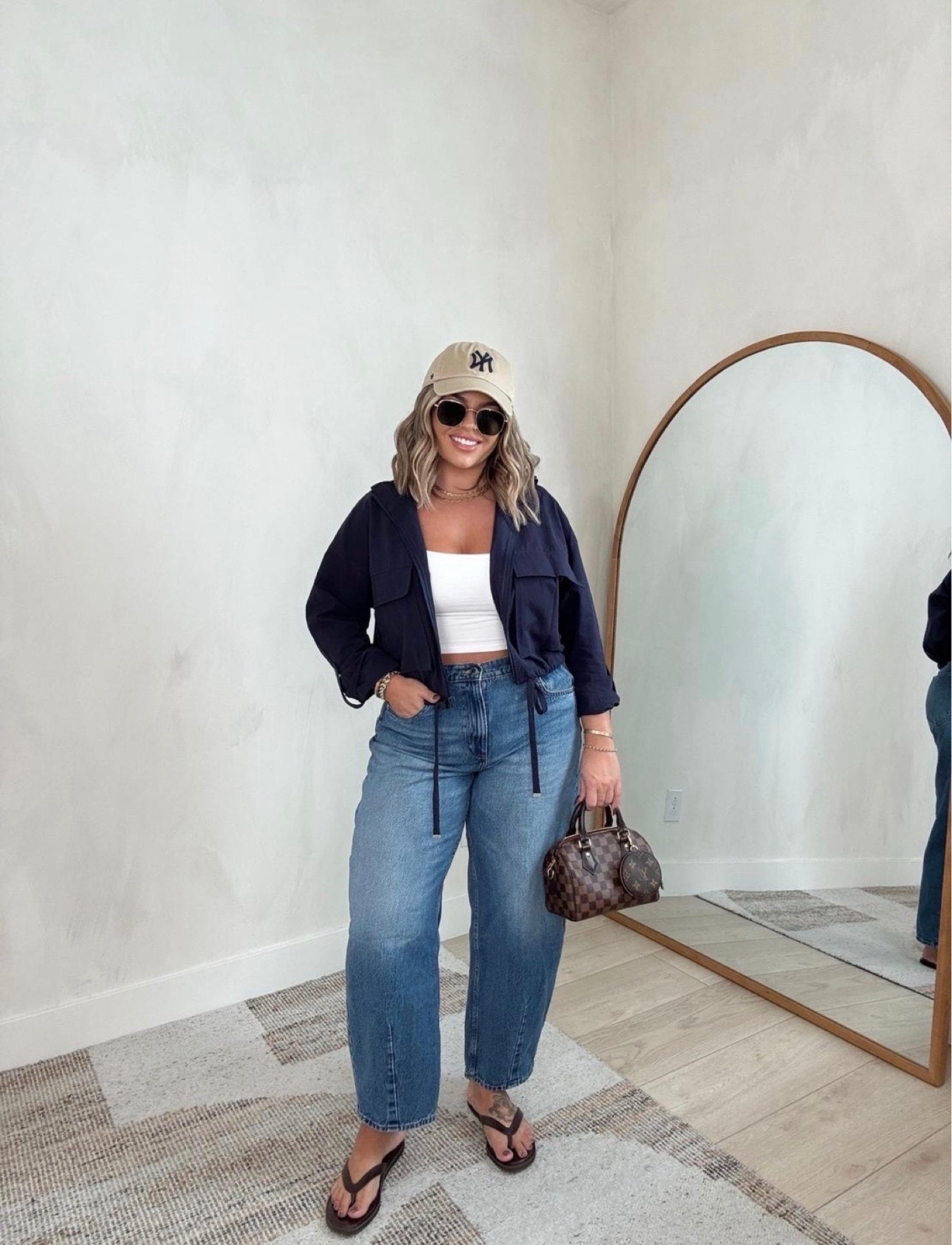 Casual fall outfit idea 
Tank L 
Jacket XL 
Jeans 14 Long I’m 5’5 I recommend sizing up and getting long length if you are my height or taller. Regular length was way too short. 
#amazon #target #LTKFindsUnder50

Follow my shop @shaynaslife on the @shop.LTK app to shop this post and get my exclusive app-only content!

#liketkit 
@shop.ltk
https://liketk.it/6kQHH