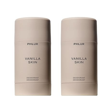 PHLUR Vanilla Skin Desodorant Duo – Protección natural contra olores de 48 horas – Desodoran... | Amazon (US)