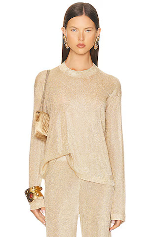 Hana Metallic Top | FWRD 