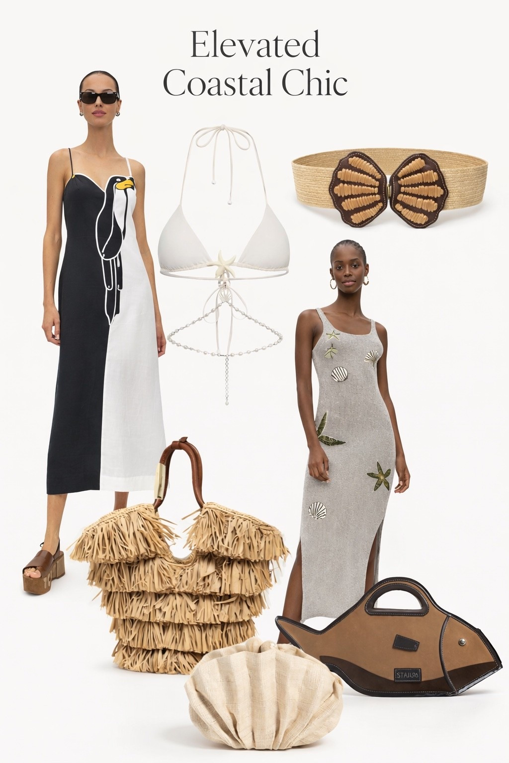 I’m completely obsessed with this elevated beach chic moment right now.

Shell details, raffia bags, and coastal textures feel so fresh for spring and summer. These pieces are perfect for vacation, resort dinners, or just channeling a little seaside energy.

Everything is linked in my LTK. 🌊

#LTKSeasonal #LTKSwim #LTKTravel