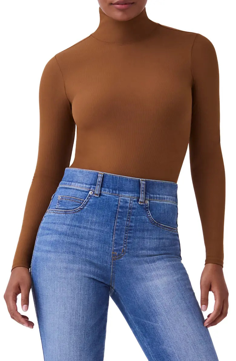 Long Sleeve Smoother Thong Bodysuit | Nordstrom