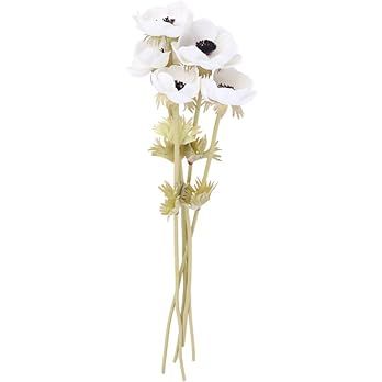 5pcs Anemone Flower Arrangement Artificial Anemone Sea ​​Anemone Silk Flower Single Branch | Amazon (CA)