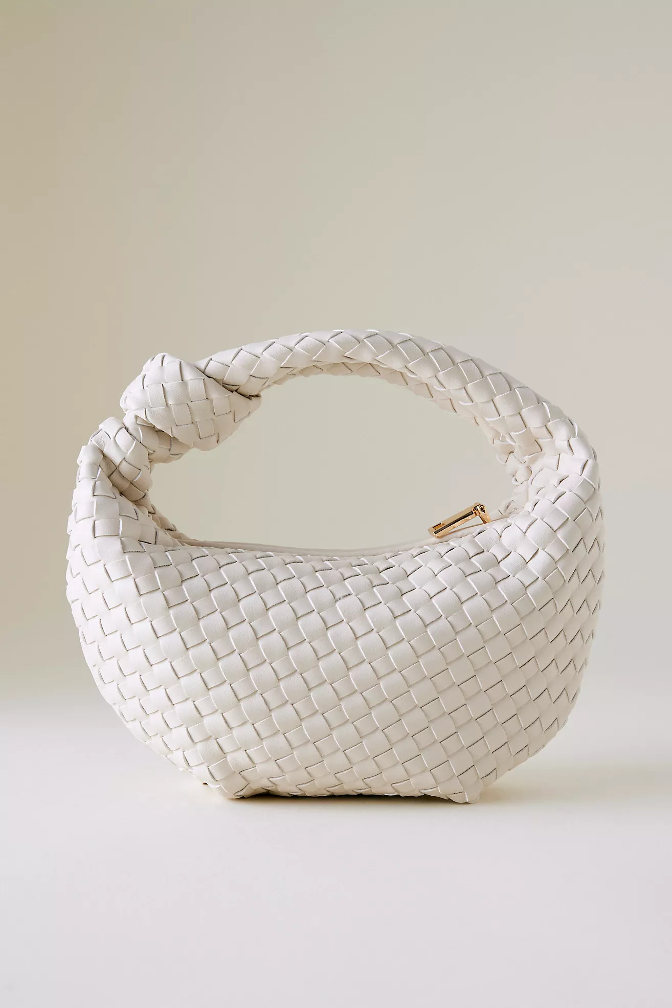 Melie Bianco Larissa Woven Faux-Leather Shoulder Bag | Anthropologie (EU)