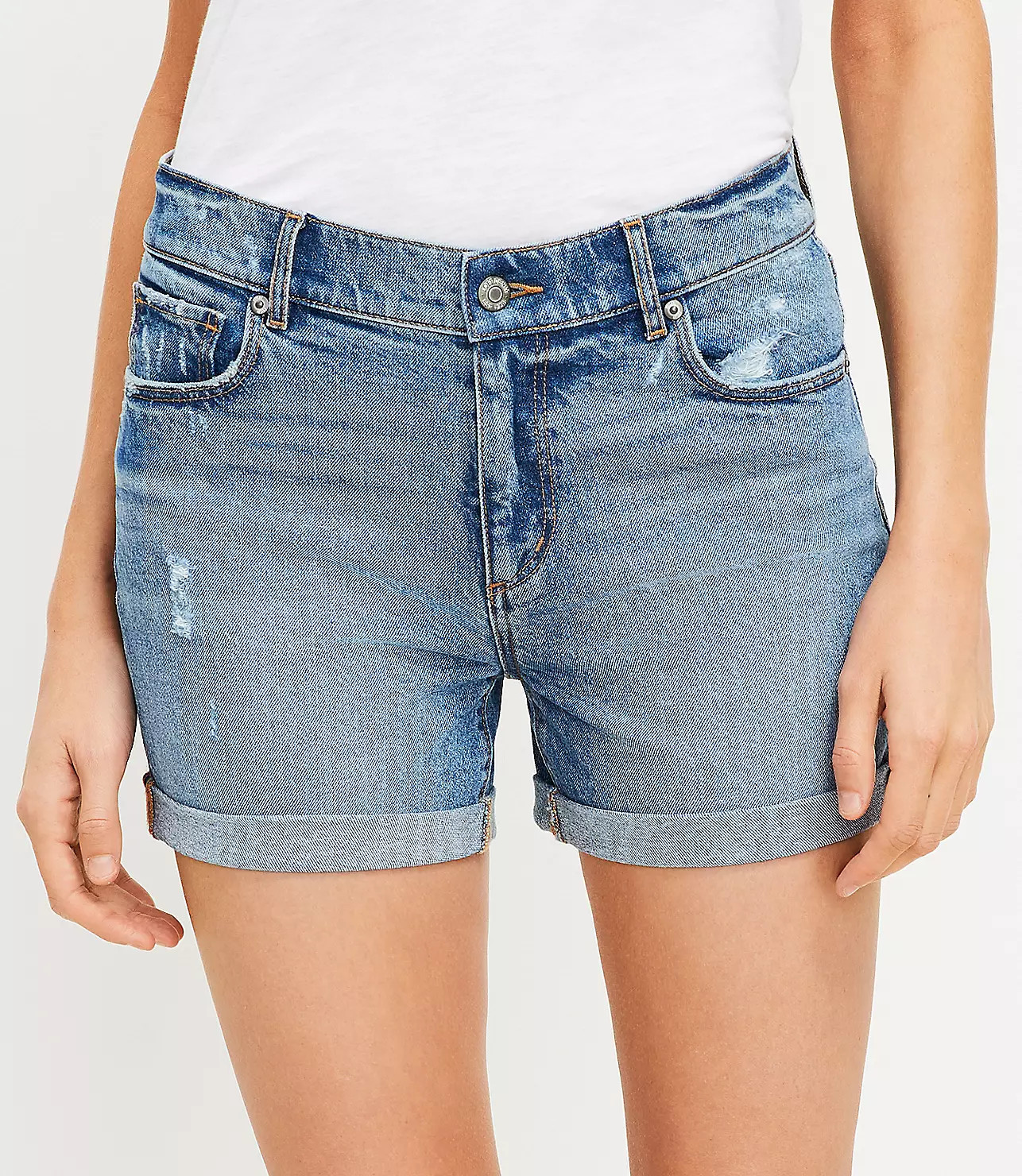 : Classic Mid Stone Wash | LOFT