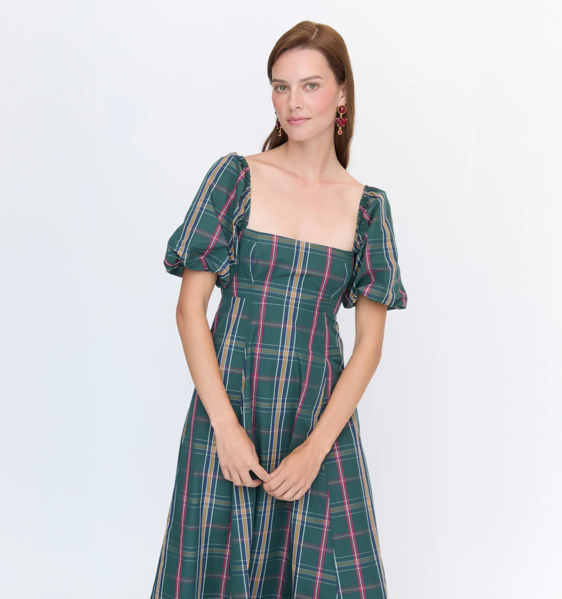 The Matilda Dress - Moody Bird Brocade | Hill House Home US