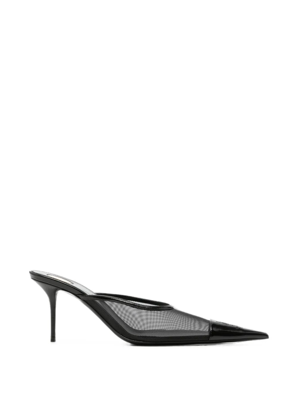 Saint Laurent pointed-toe mules - Black | Farfetch Global