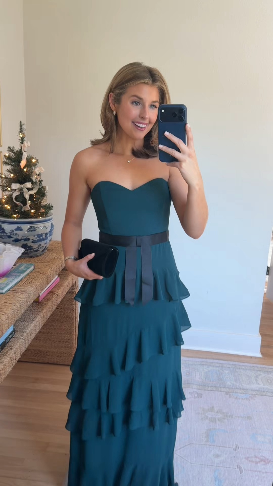 Fabulous black tie dress option under $150! Wearing a S, should have sized down!