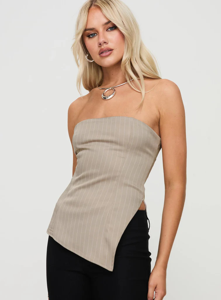 Moxlan Top Brown | Princess Polly US