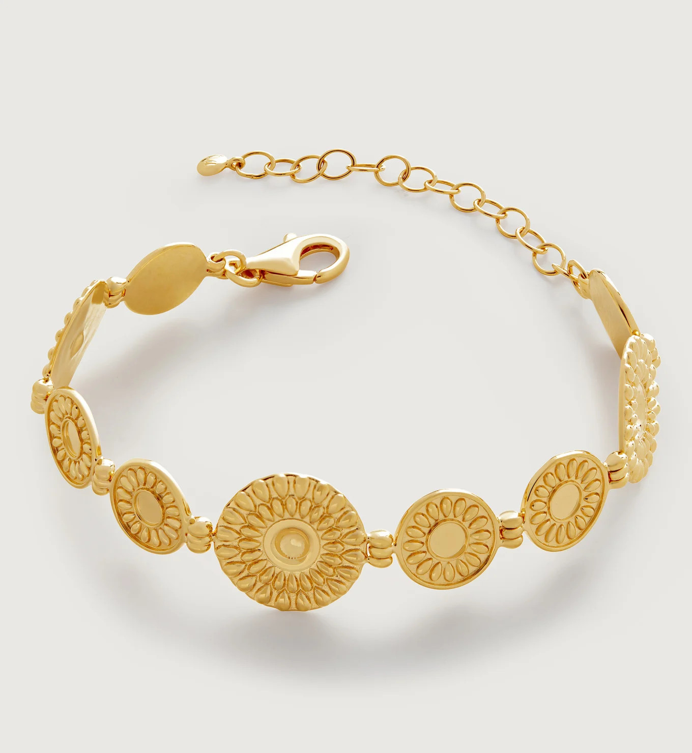 Juno Shield Bracelet | Monica Vinader (US)