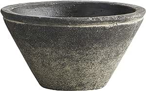 47th & Main Cement Decorative Bowl Planter, 6.25" Diameter, Black | Amazon (US)