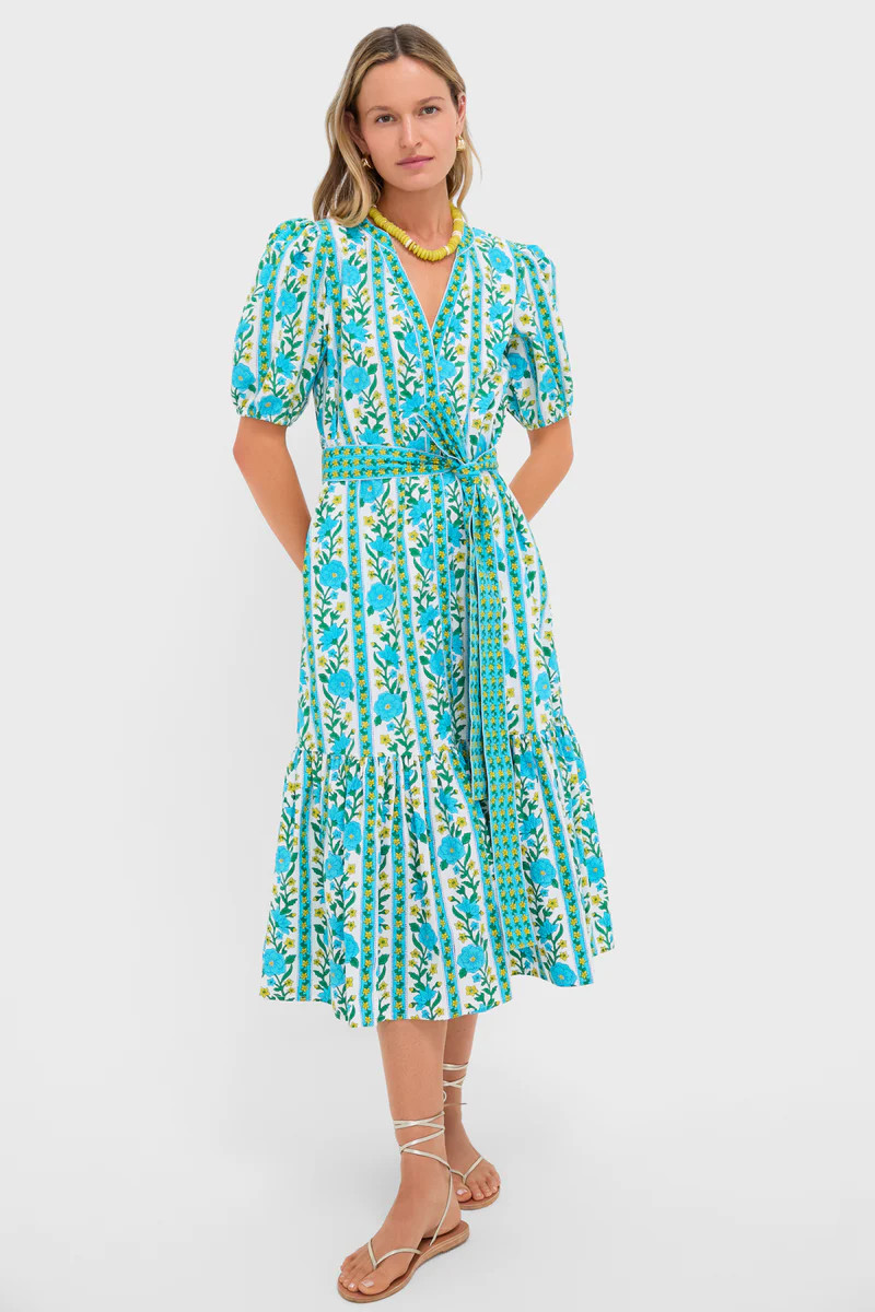 Hibiscus Border Daisy Dress | Tuckernuck (US)