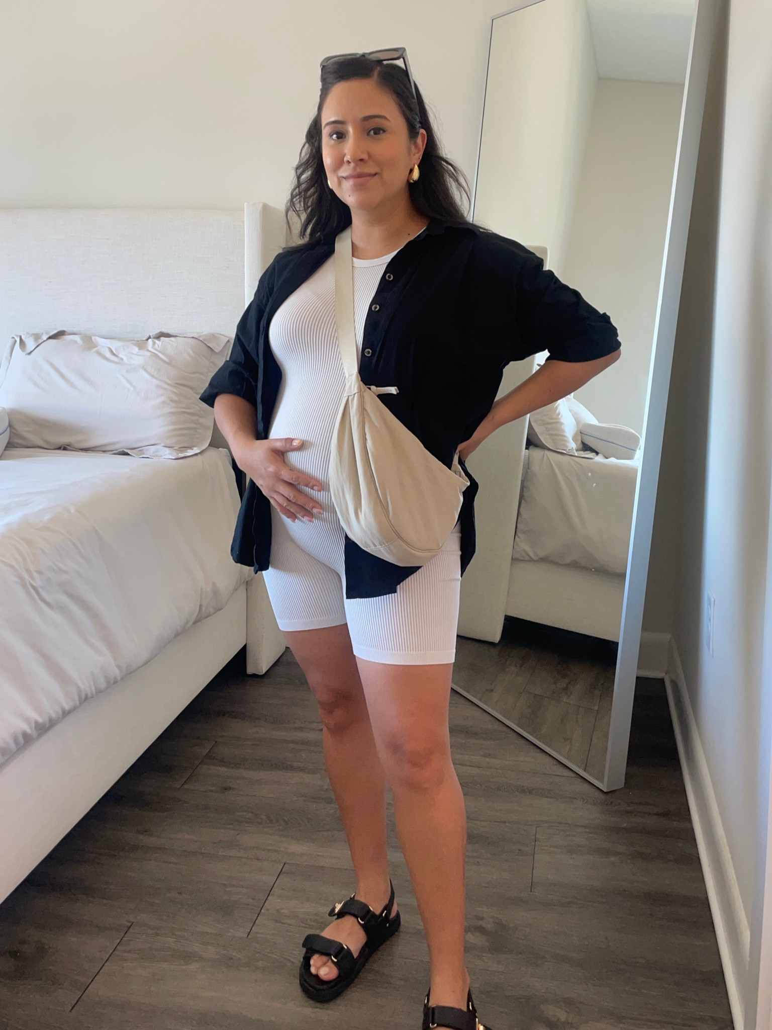 Brunch Outfit 🤰🏻✨

#LTKBump #LTKMidsize #LTKStyleTip