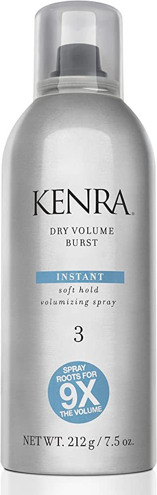 Kenra Dry Volume Burst 3 | Instant Volume Hairspray | Soft Hold Volumizing Spray | Dry Applicatio... | Amazon (US)