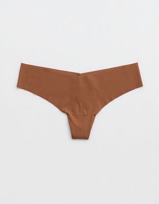 SMOOTHEZ No Show Thong Underwear | Aerie
