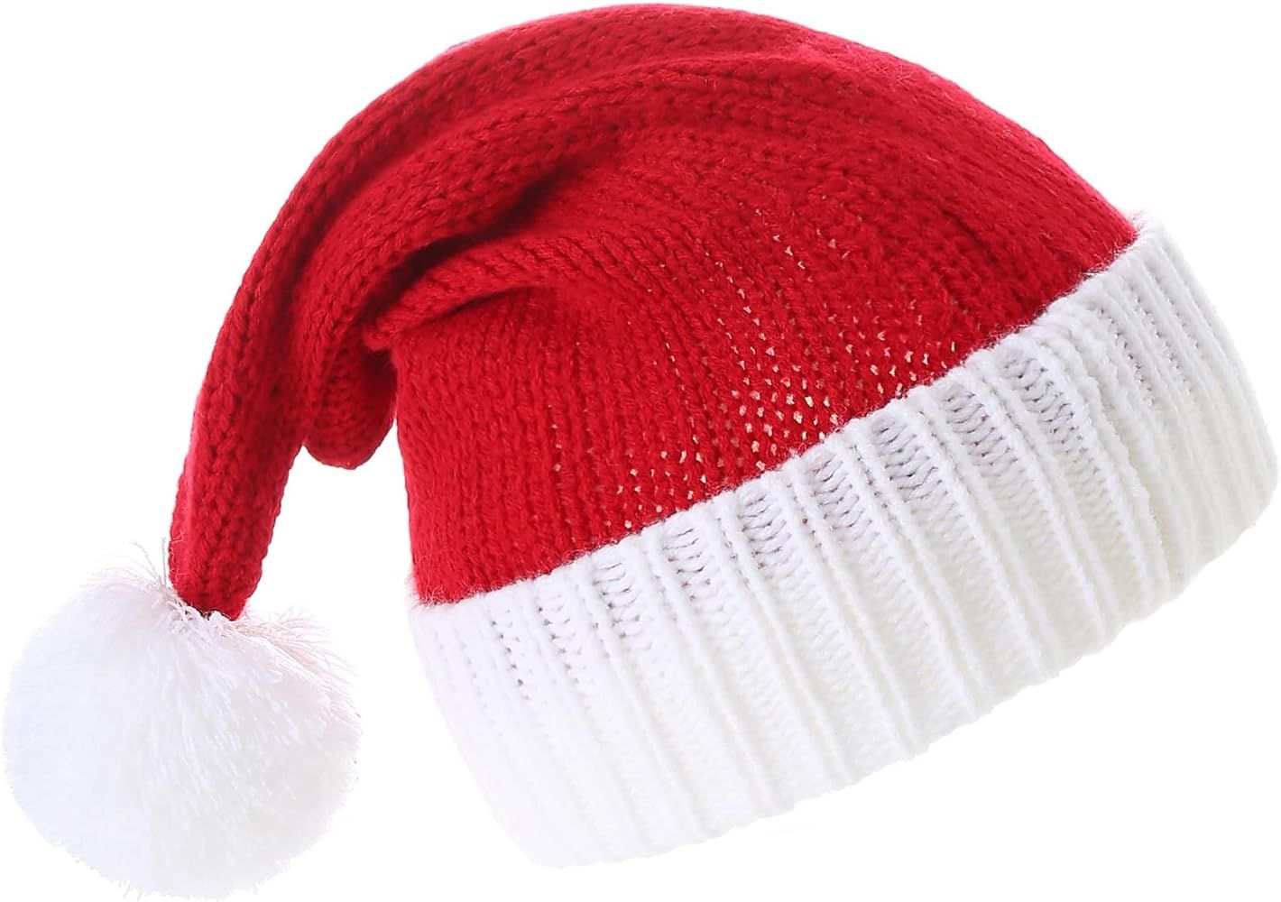 LMLALML Christmas Hats for Women, Kids and Men Elegant Knitted Warm Funny Beanie for New Year Fes... | Amazon (US)