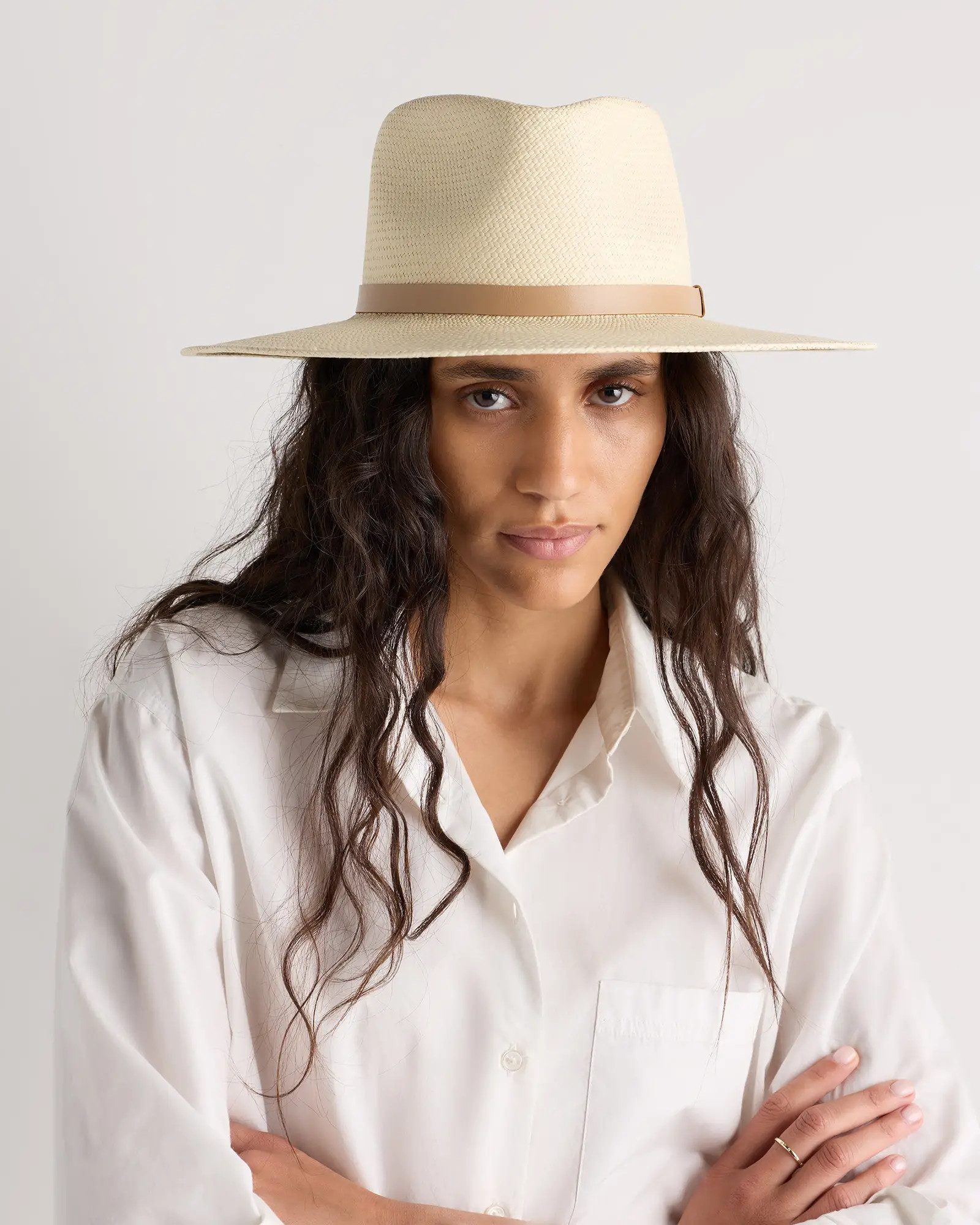 Toquilla Straw Wide Brim Panama Hat | Quince