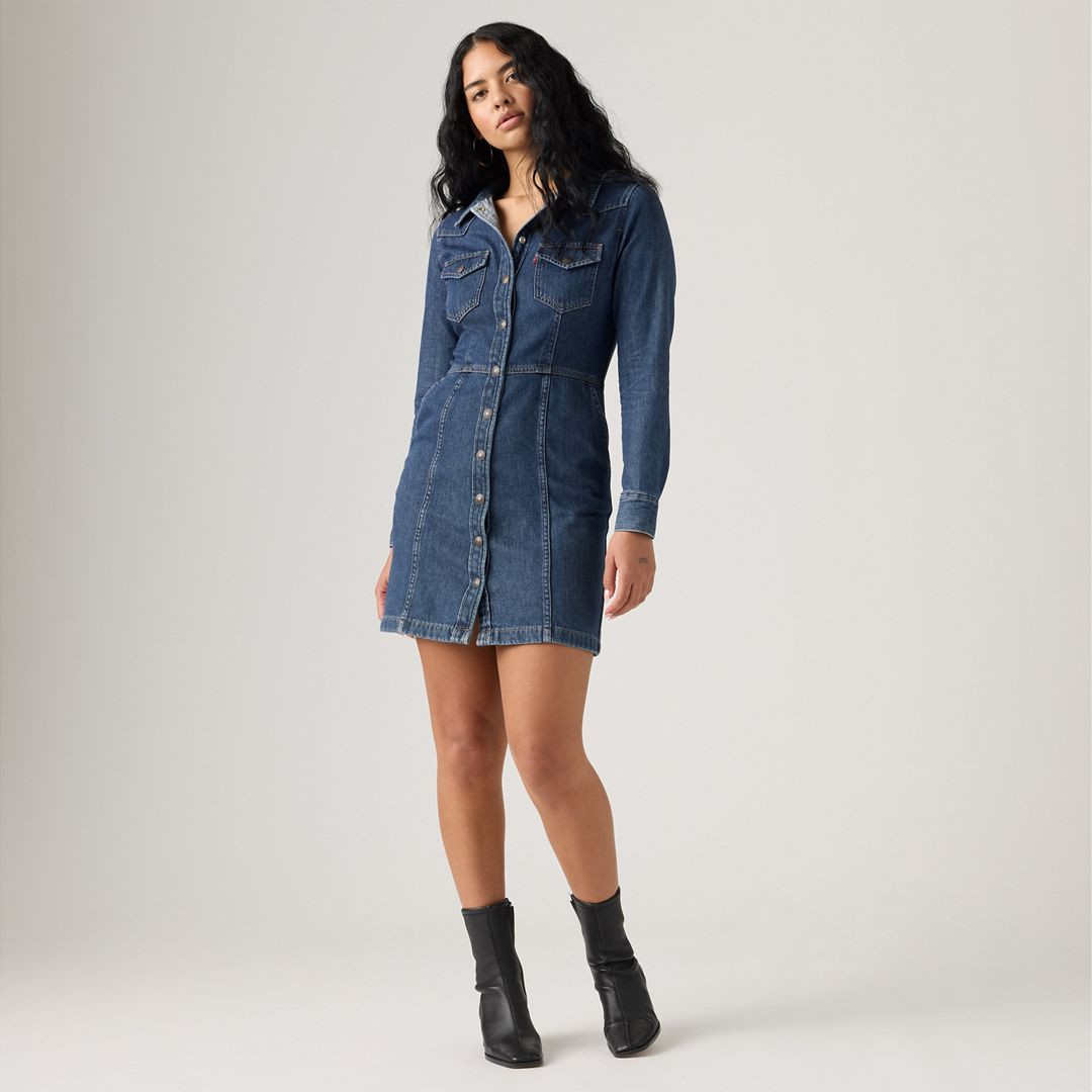 Levi's Flynn Western Dress - Women's XS | Levi's US