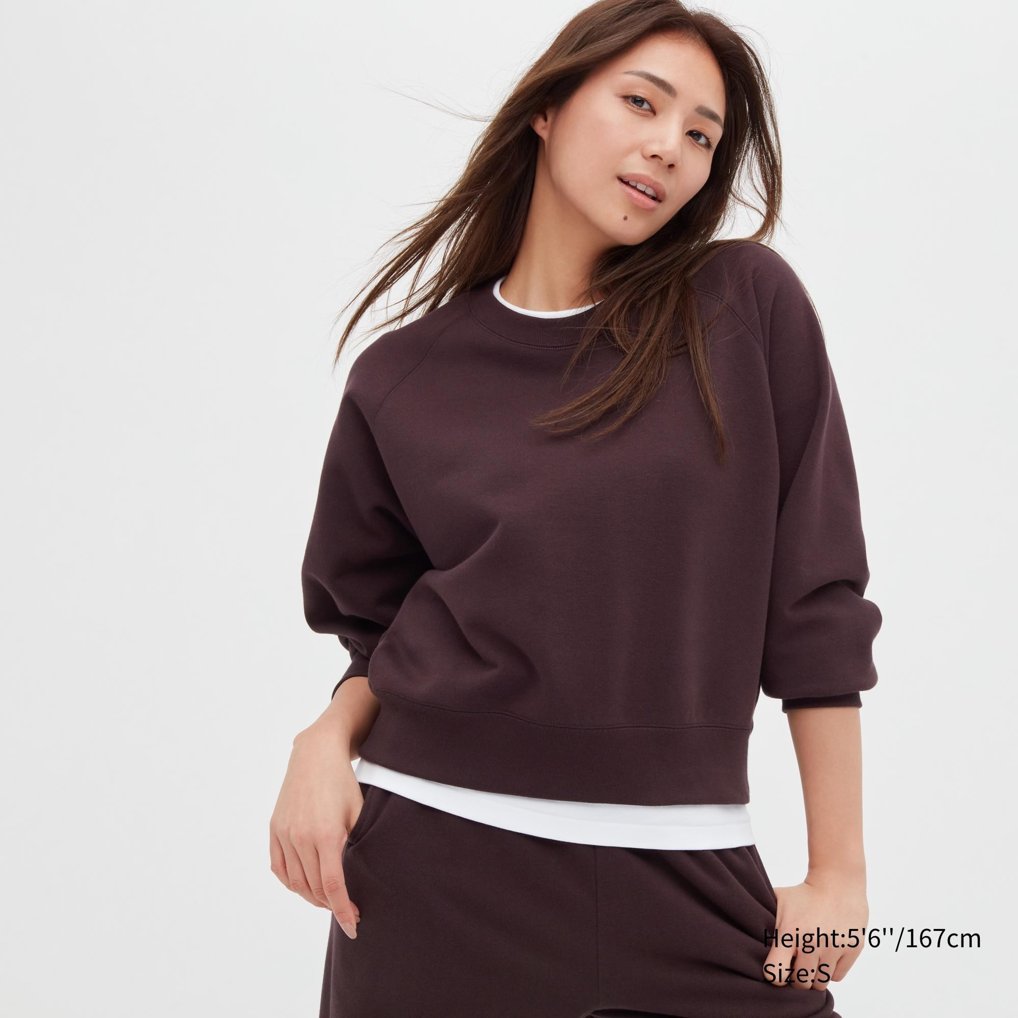 Crew Neck Long-Sleeve Sweatshirt | UNIQLO (US)