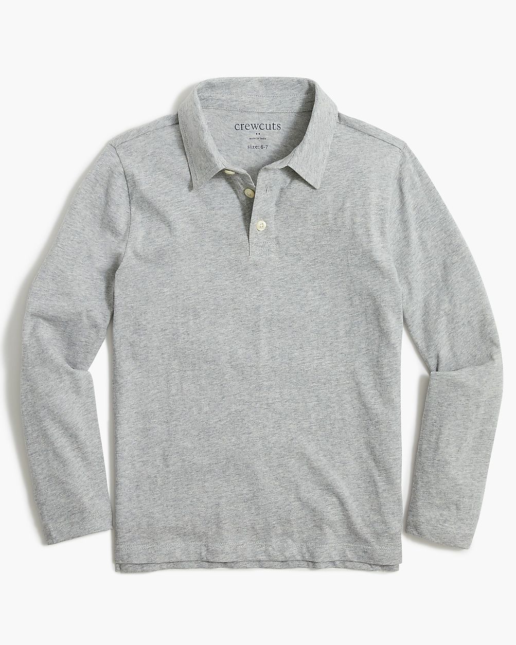 Kids' long-sleeve polo shirt | J.Crew Factory