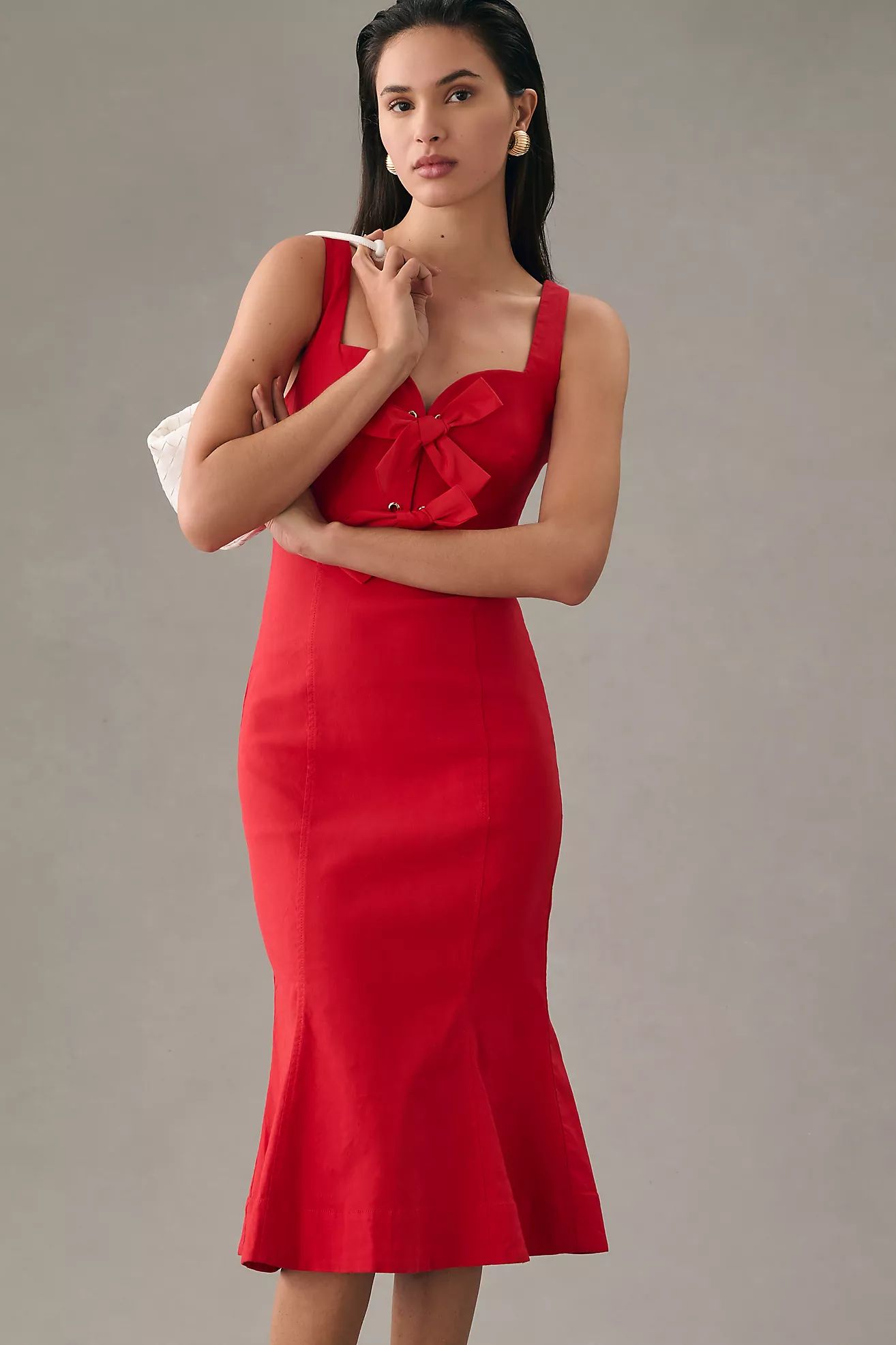 By Anthropologie Sweetheart Bow Dress | Anthropologie (US)