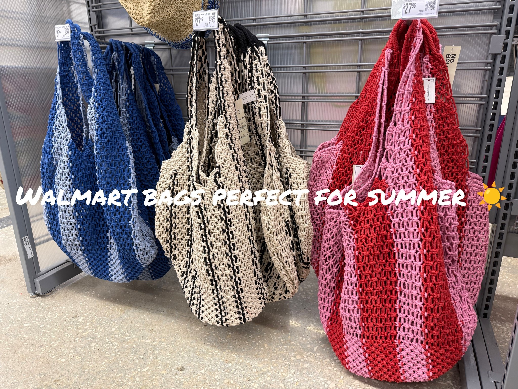 These bags are Walmart are perfect for the summer, vacay or the beach ☀️

#LTKOver40 #LTKootd #LTKSeasonal