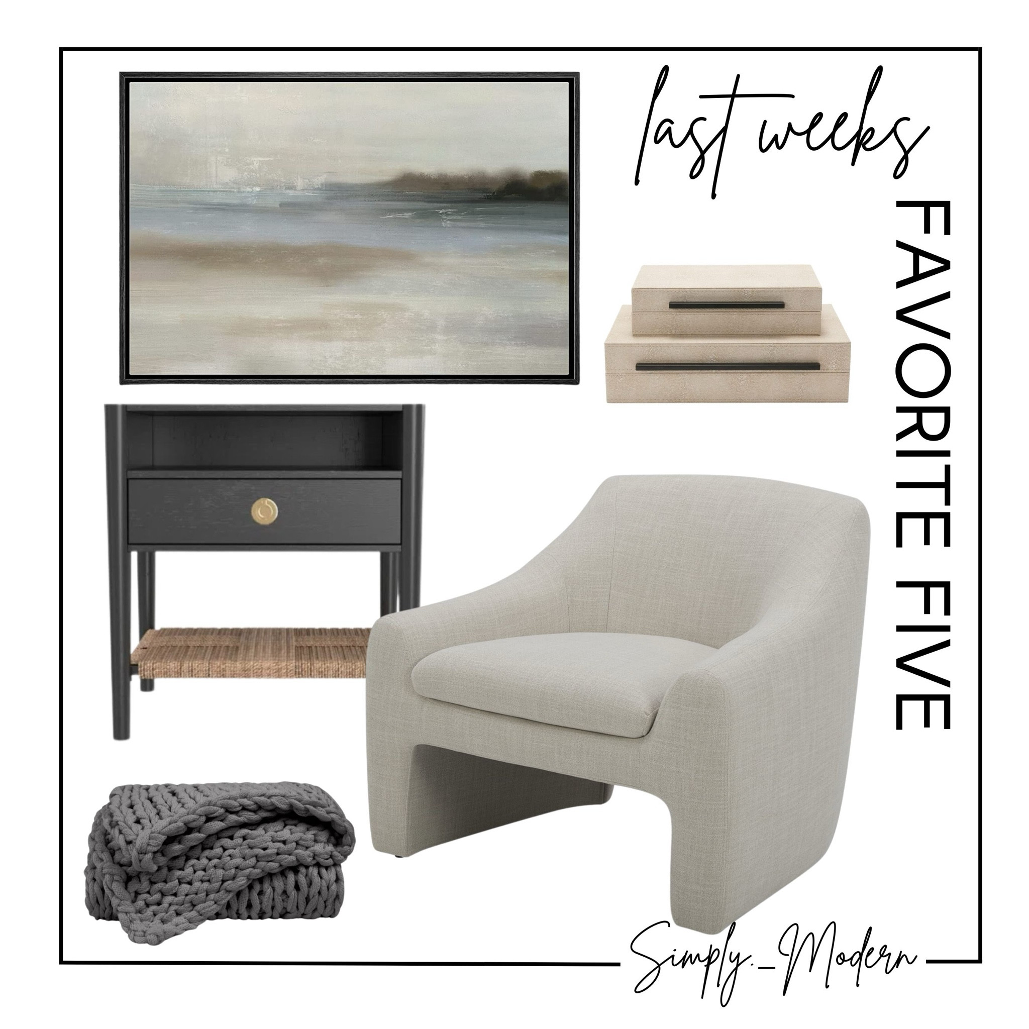 Favorite five for the week of  November 11-17, 2024

#LTKHome