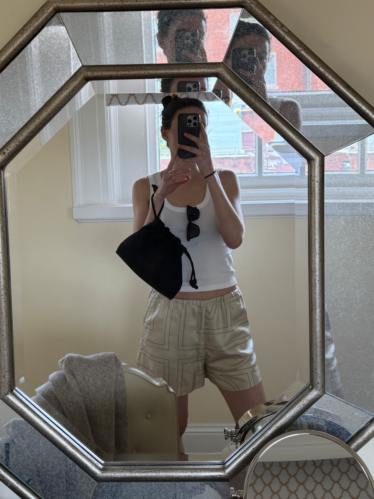 Yesterday @ the pool 

Small tank and 36 shorts (size down if you have narrow hips)

#LTKShoeCrush #LTKStyleTip #LTKItBag