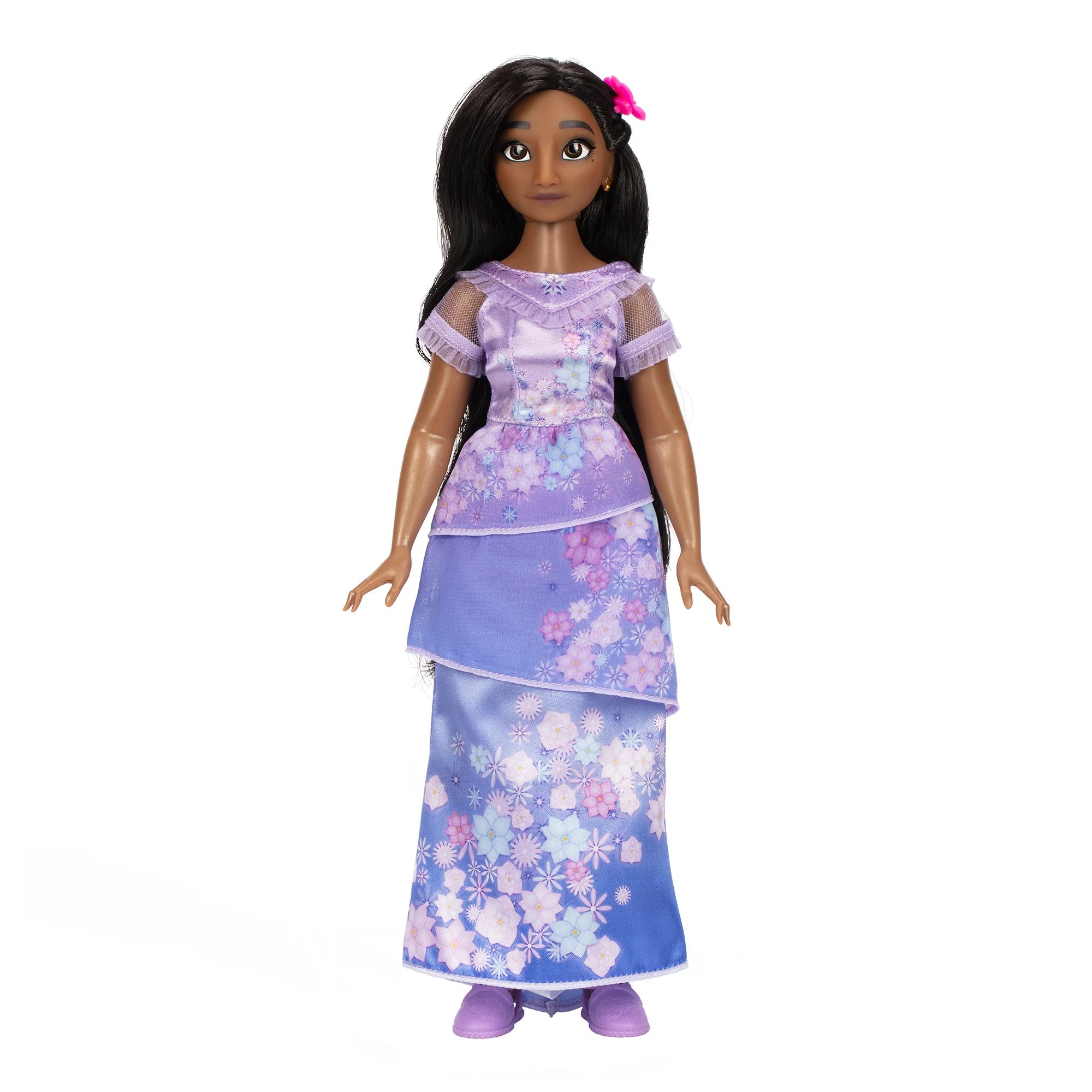 Disney Encanto Isabela 11 inch Fashion Doll Includes Dress, Shoes And Hair Pin - Walmart.com | Walmart (US)