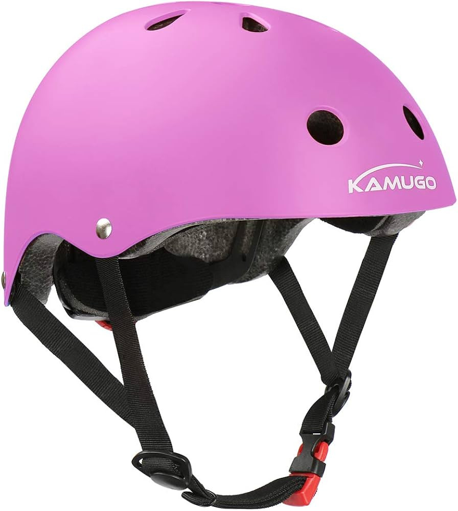 KAMUGO Kids Bike Helmet,Toddler Helmet Adjustable Kids Bicycle Helmet Girls Or Boys Ages 2-8/8-14... | Amazon (US)