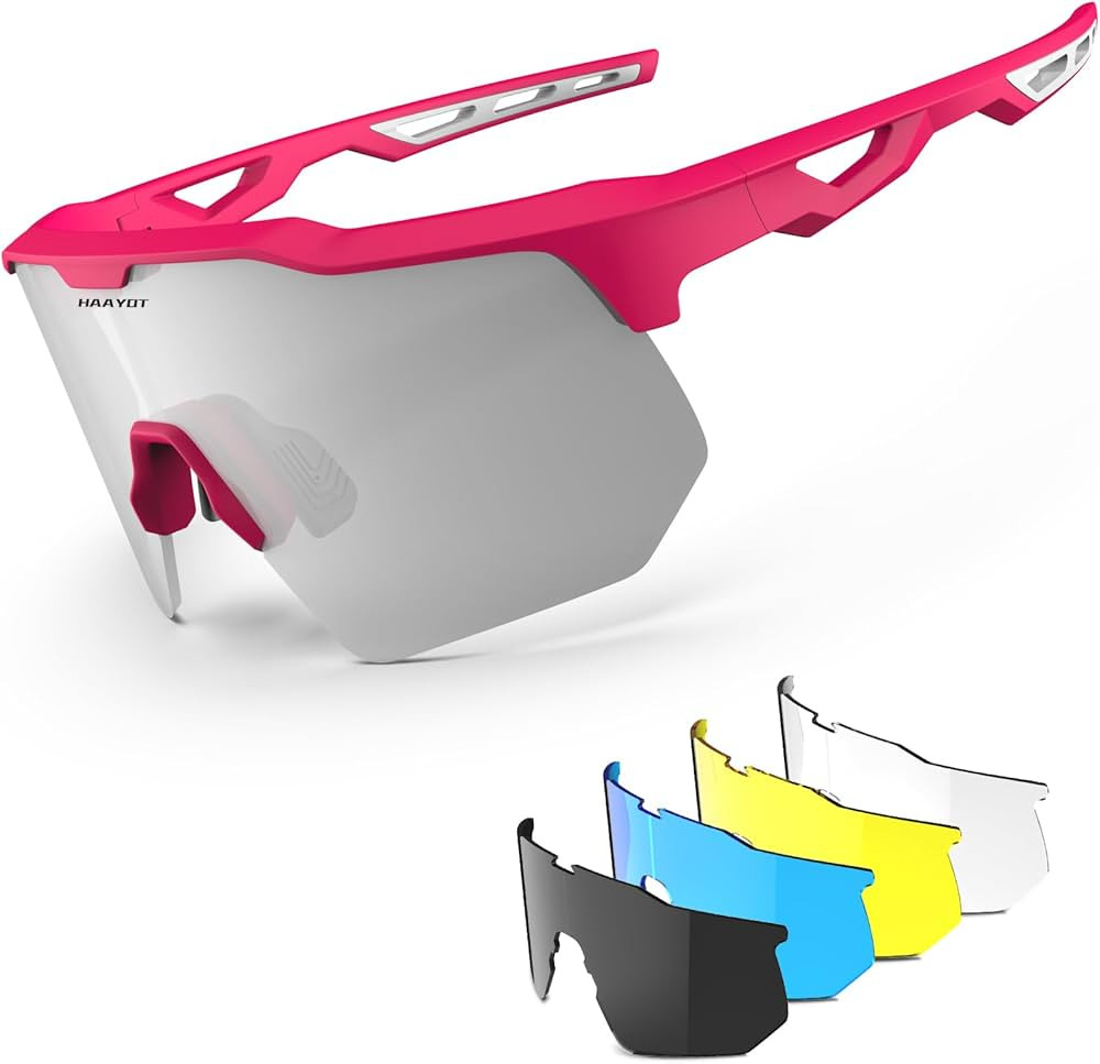 HAAYOT Polarized Sports Sunglasses for Men Women Youth Baseball Cycling Running Softball Biking G... | Amazon (US)