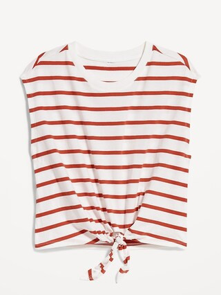 EveryWear Tie-Front Top | Old Navy (US)